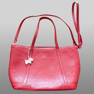 RADLEY London Red Leather Shoulder Bag